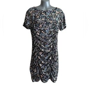 No Boundaries Floral Ruched Junior’s Dress • Used • Size: XL